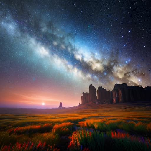  photo about universe HDR Masterpieces, High Resolution, Cinematic , Mystical Moonscapes, Crystal Clear hyperrealistic, full body, detailed clothing, highly detailed, cinematic lighting, stunningly beautiful, intricate, sharp focus, f/1. 8, 85mm, (centered image composition), (professionally color graded), ((bright soft diffused light)), volumetric fog, trending on instagram, trending on tumblr, HDR 4K, 8K