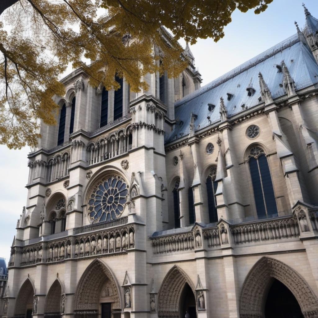  Paris, Notre Dame Cathedral