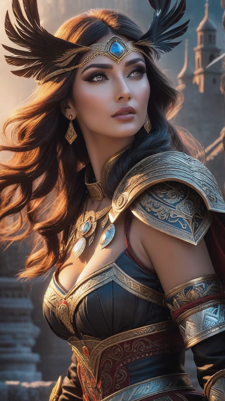  the two tribes, one of light warriors and the other of shadow seekers, fighting each other for power and justice. hyperrealistic, full body, detailed clothing, highly detailed, cinematic lighting, stunningly beautiful, intricate, sharp focus, f/1. 8, 85mm, (centered image composition), (professionally color graded), ((bright soft diffused light)), volumetric fog, trending on instagram, trending on tumblr, HDR 4K, 8K