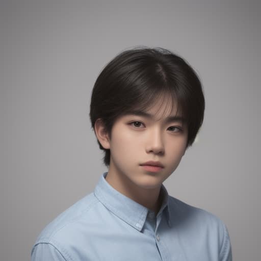  boy, best quality, solo, headshot, simple background