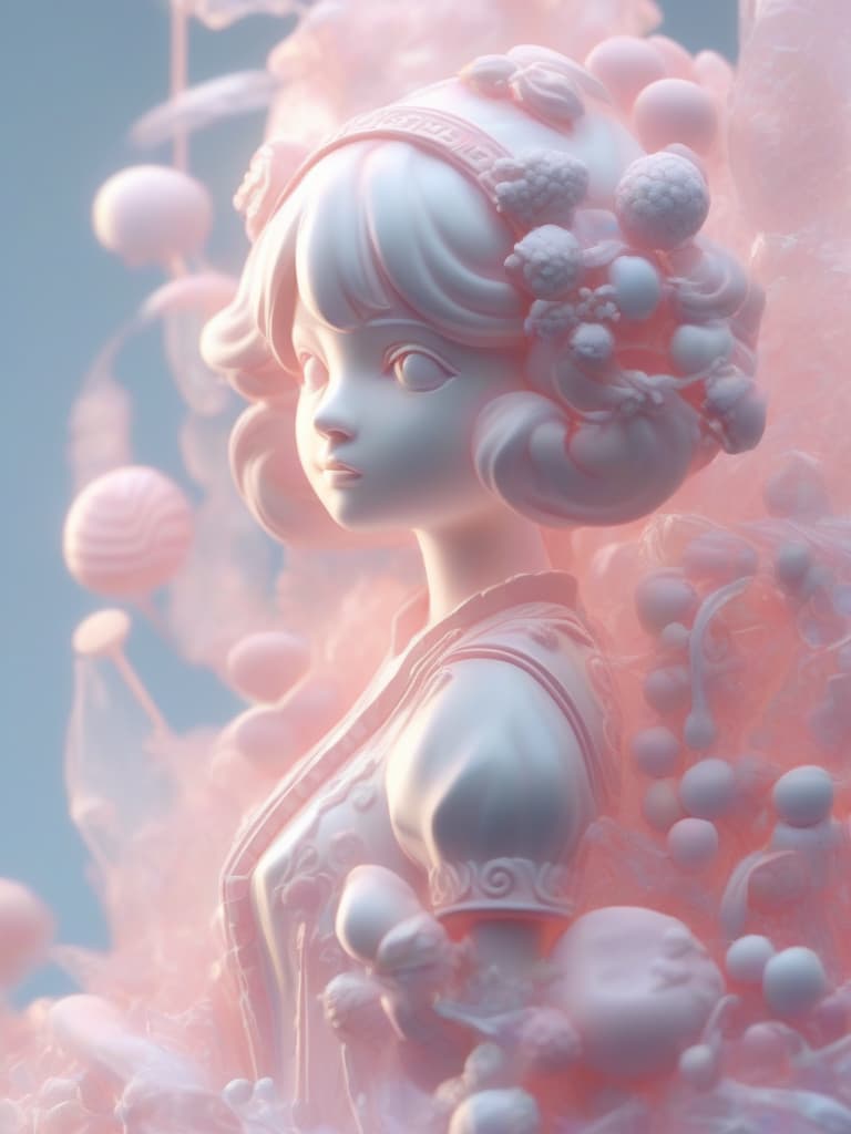  masterpiece,3d,transparent candy sculpture,one candy girl,cute,glossy light,luster,inner light,sketchy,super delicate,super resolution,super high quality,