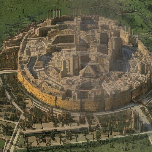 dvarchmodern antiquity. ancient roman empire, maize grows. highly detailed photo.