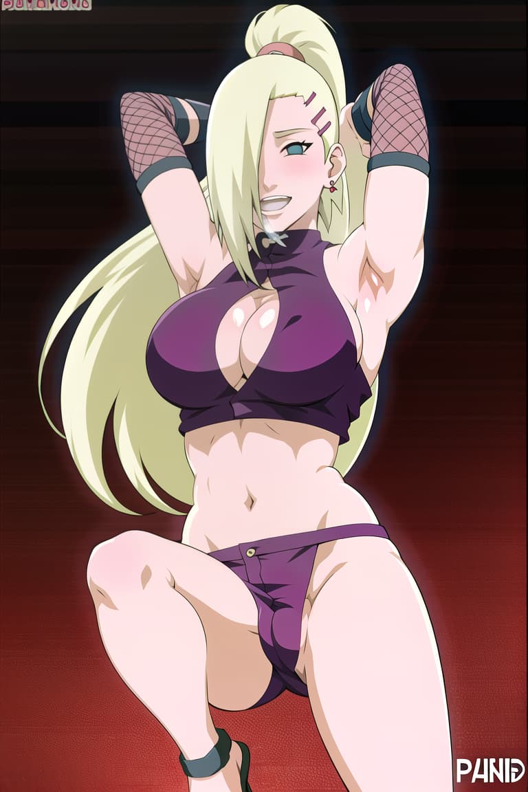  (yamanaka ino:1.2), hair down,(masterpiece, best quality:1.2), illustration, absurdres, highres, extremely detailed,cleave gag,ballgag,pussy,anal insertion,clitoris,crotch rub,female ejaculation,pussy juice