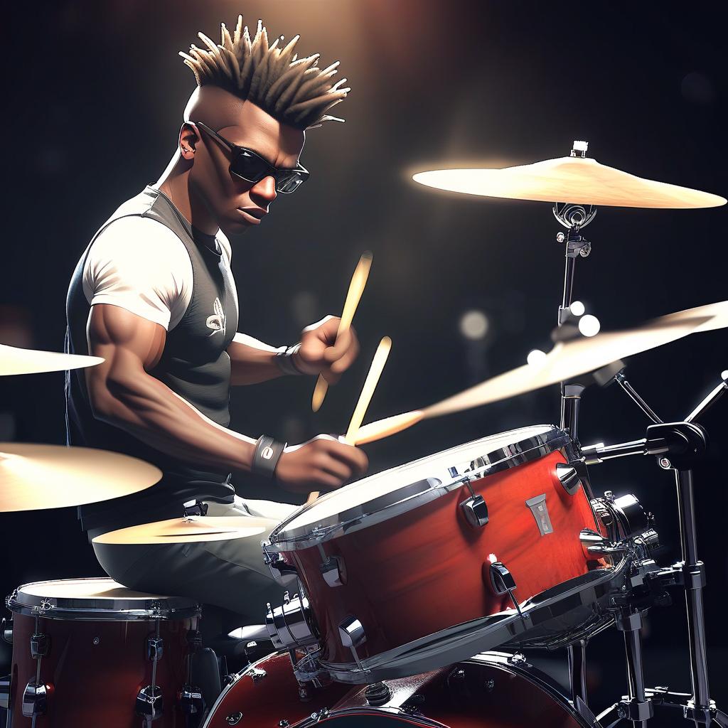  cool drummer, fast drummer