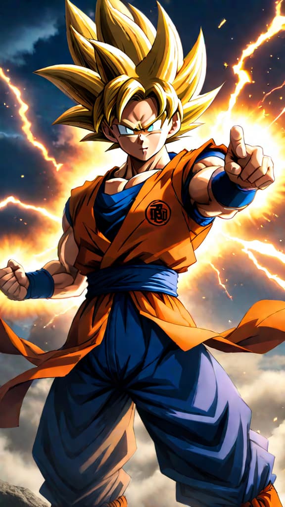  anime art: show intense energy release like goku's kamehameha, focusing on rapid power concentration. hyperrealistic, full body, detailed clothing, highly detailed, cinematic lighting, stunningly beautiful, intricate, sharp focus, f/1. 8, 85mm, (centered image composition), (professionally color graded), ((bright soft diffused light)), volumetric fog, trending on instagram, trending on tumblr, HDR 4K, 8K