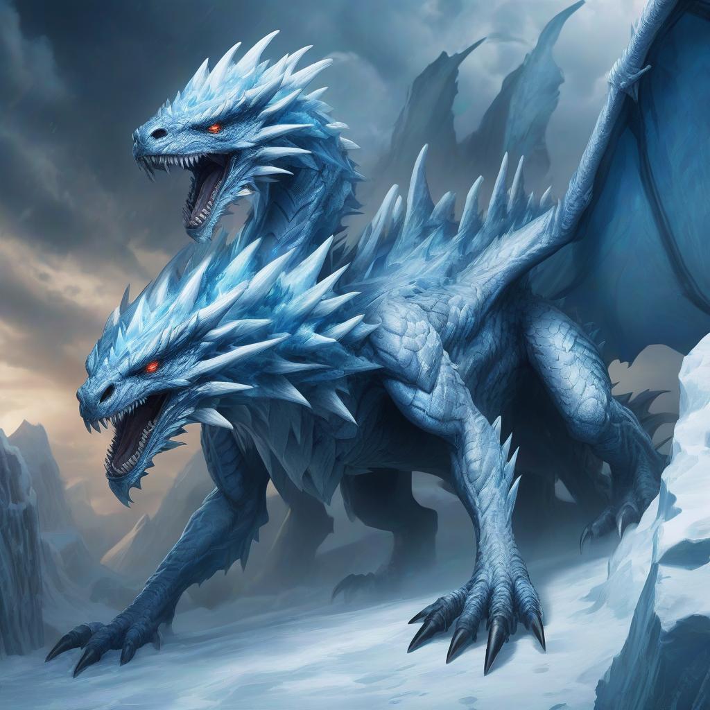  ash ice dragons are mutated ice dragons capable of creating ash ice walls that block the escape routes of enemies and freeze them.