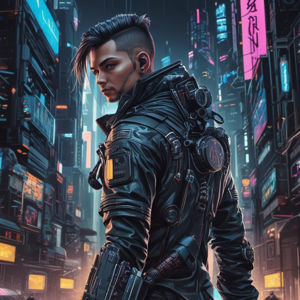  , cyberpunk style