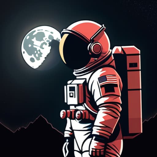  Man on the moon, pixel art style, pixel hyperrealistic, full body, detailed clothing, highly detailed, cinematic lighting, stunningly beautiful, intricate, sharp focus, f/1. 8, 85mm, (centered image composition), (professionally color graded), ((bright soft diffused light)), volumetric fog, trending on instagram, trending on tumblr, HDR 4K, 8K