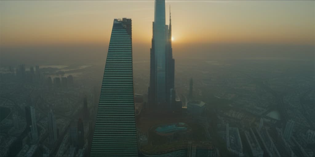  skyscraper, (zenithal angle), sunset, ((by lwan baan)), dora:xsarchi 127:0.75>