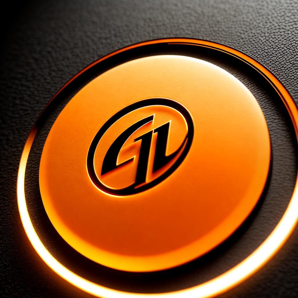  A 3D logo of "GOODNESS" in a circle with a textured, orange yellow gradient.  The word "GOODNESS" is etched into the circle with a black outline, giving it a subtle shadow effect. Below the circle, in a simple black font, is the motto "WE ARE HERE FOR YOU". hyperrealistic, full body, detailed clothing, highly detailed, cinematic lighting, stunningly beautiful, intricate, sharp focus, f/1. 8, 85mm, (centered image composition), (professionally color graded), ((bright soft diffused light)), volumetric fog, trending on instagram, trending on tumblr, HDR 4K, 8K