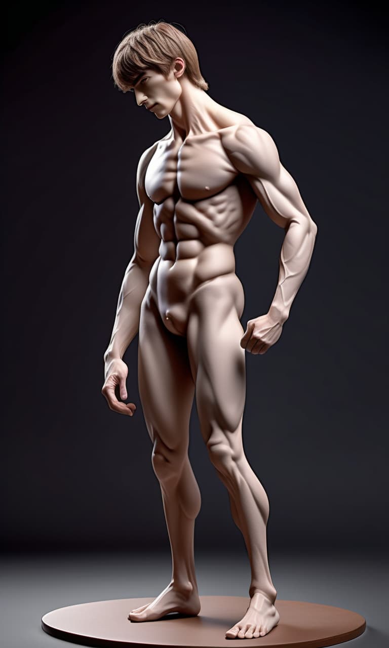  hyperrealistic art model, pose, aesthetics, man from the middle ages in the kingdom, model guy, demonstrates his body, training, anime style, good drawing, detailing, anatomically correct position . extremely high resolution details, photographic, realism pushed to extreme, fine texture, incredibly lifelike