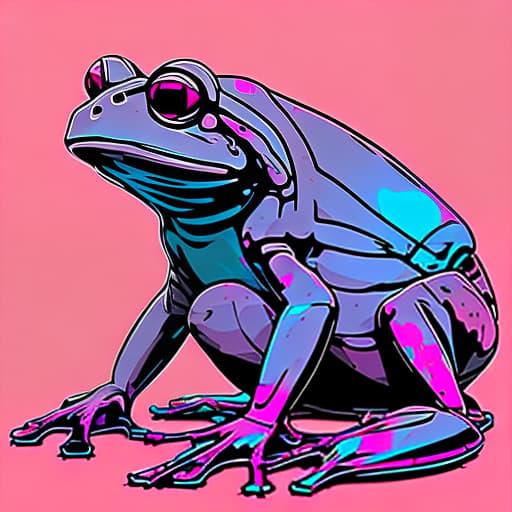 nvinkpunk Pink frog