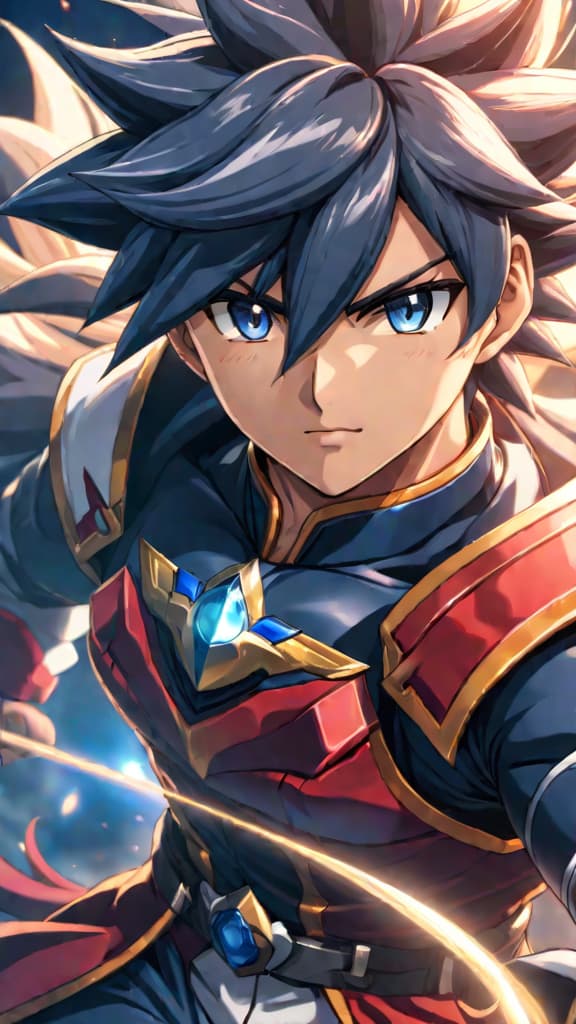  anime art of tyson from beyblade with dragoon, intense battle, determination in his eyes, showing true inner strength hyperrealistic, full body, detailed clothing, highly detailed, cinematic lighting, stunningly beautiful, intricate, sharp focus, f/1. 8, 85mm, (centered image composition), (professionally color graded), ((bright soft diffused light)), volumetric fog, trending on instagram, trending on tumblr, HDR 4K, 8K