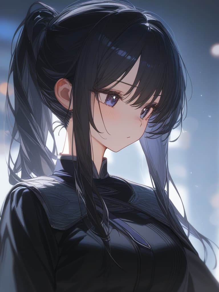  princess cut, long hair, black hair, girl, fighting strong, masterpiece, best quality,8k,ultra detailed,high resolution,an extremely delicate and beautiful,hyper detail