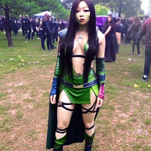  Jennie Kim as Gamora