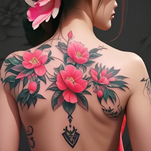  Flower for tatoo