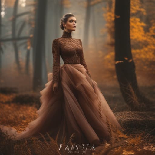  fantasia earthy autumn aesthetics hyperrealistic, full body, detailed clothing, highly detailed, cinematic lighting, stunningly beautiful, intricate, sharp focus, f/1. 8, 85mm, (centered image composition), (professionally color graded), ((bright soft diffused light)), volumetric fog, trending on instagram, trending on tumblr, HDR 4K, 8K