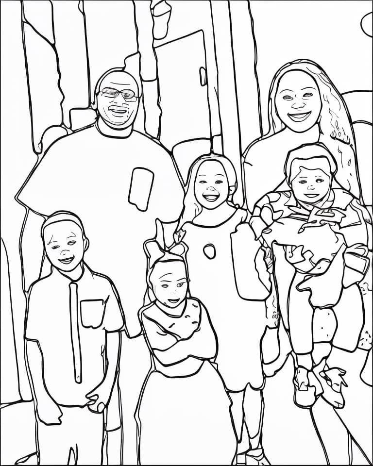  (((kid friendly coloring book))), (((bold and simple lines))), smooth and clean outlines, clear and simple facial features, minimal shading, cute expressions, smooth contours, clear shapes, crisp and bold outlines, soft colors, warm and friendly atmosphere, polished cartoon like look, minimal details, simple shapes, no background distractions, soft and approachable style