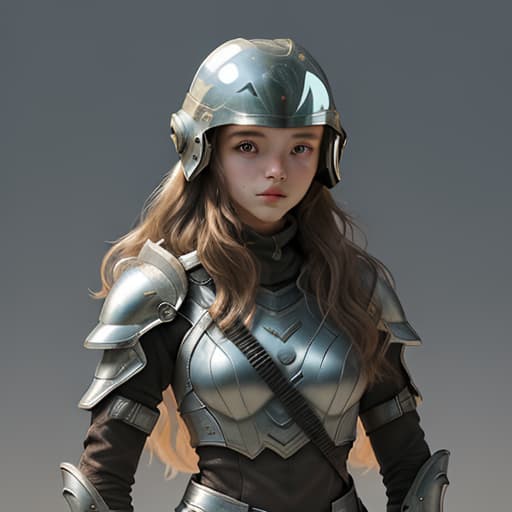  girl, humanity, wearing biological armor, shell, fully enclosed helmet, (solo: 1.5), dynamic, best quality, masterpiece, long hair.