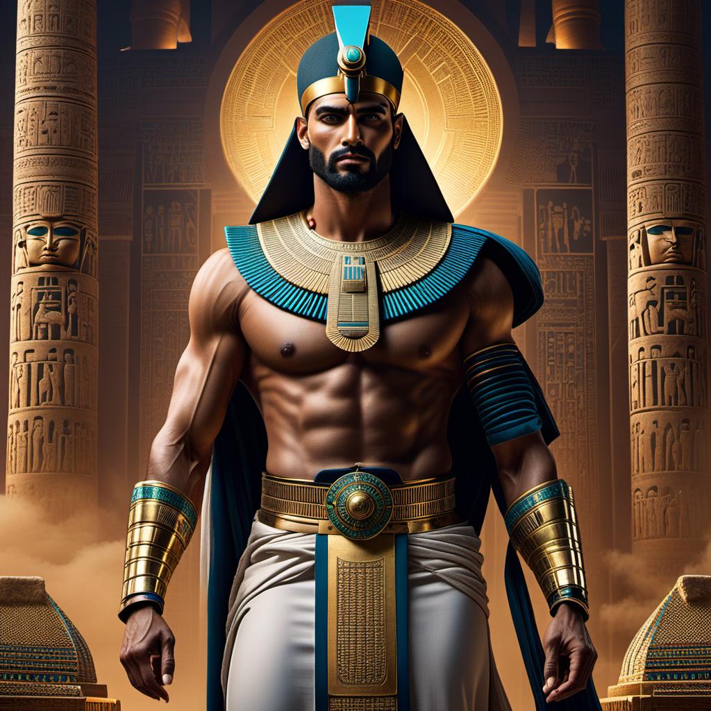  “a book cover for an egyptian pharaoh eliminating viruses and dead viruses” , ((anime)) hyperrealistic, full body, detailed clothing, highly detailed, cinematic lighting, stunningly beautiful, intricate, sharp focus, f/1. 8, 85mm, (centered image composition), (professionally color graded), ((bright soft diffused light)), volumetric fog, trending on instagram, trending on tumblr, HDR 4K, 8K