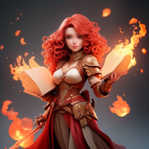  Draw a girl with red curly hair who is holding in her hands a fiery inscription "victory". hyperrealistic, full body, detailed clothing, highly detailed, cinematic lighting, stunningly beautiful, intricate, sharp focus, f/1. 8, 85mm, (centered image composition), (professionally color graded), ((bright soft diffused light)), volumetric fog, trending on instagram, trending on tumblr, HDR 4K, 8K