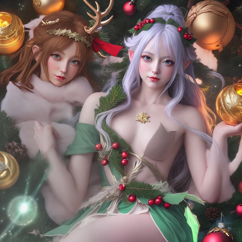  yule fairy anime style 8k