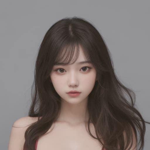  girl, best quality, solo, headshot, simple background