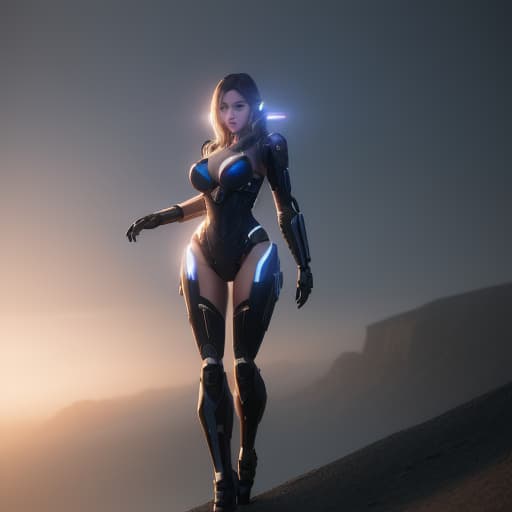  nude, nsfw, sexy, seductive, full body, solo female, provocative, artistically breasts, artistically drawn vagina, cyberpunk augmentation, cyborg, robotic parts, ultra detailed, hyper focus, unreal engine, masterpiece, high rez, ultra-realistic, full body, half body is robotic, intensive scene, award winning artistically drawn body,, High quality, High resolution, highly detailed, cinematic lighting, intricate, sharp focus, (centered image composition), (professionally color graded), ((bright soft diffused light)), volumetric fog, trending on instagram, HDR 4K, 8K