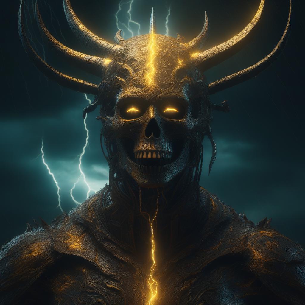  ((pencil drawing)), full body, well lit, yellow glow, electrifying, shocking, electrical charge, lightning, electricity, glowing veins,Sea-Goat, horror theme, nightmarish Capricorn, location in sky within massive thunderstorm, award winning horror detailed designed, ultra detailed, hyper focus, high res, unreal engine, masterpiece, full body, masterly detailed. horror theme, scary, spooky, full body shot with hyperdimensional totem implants. blood gore, badass Capricorn, destruction, nightmare, horror, full body, Character created by artstation, --s 1000 --c 100 --q 2 --ar 2:3 , high quality, highly detailed, 4K, 8K