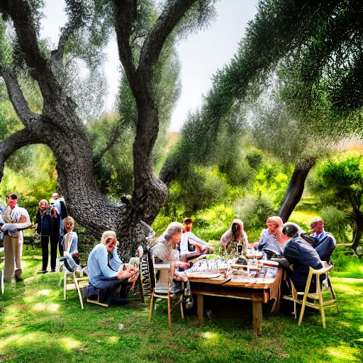  (family participating in an experience course under an olive tree in Greece), <lora:3DMM_V12:1>, 3D, highly detailed, 4k, high quality hyperrealistic, full body, detailed clothing, highly detailed, cinematic lighting, stunningly beautiful, intricate, sharp focus, f/1. 8, 85mm, (centered image composition), (professionally color graded), ((bright soft diffused light)), volumetric fog, trending on instagram, trending on tumblr, HDR 4K, 8K