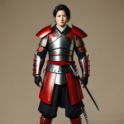  Bishamonten in Japanese warrior's armor male Fashion