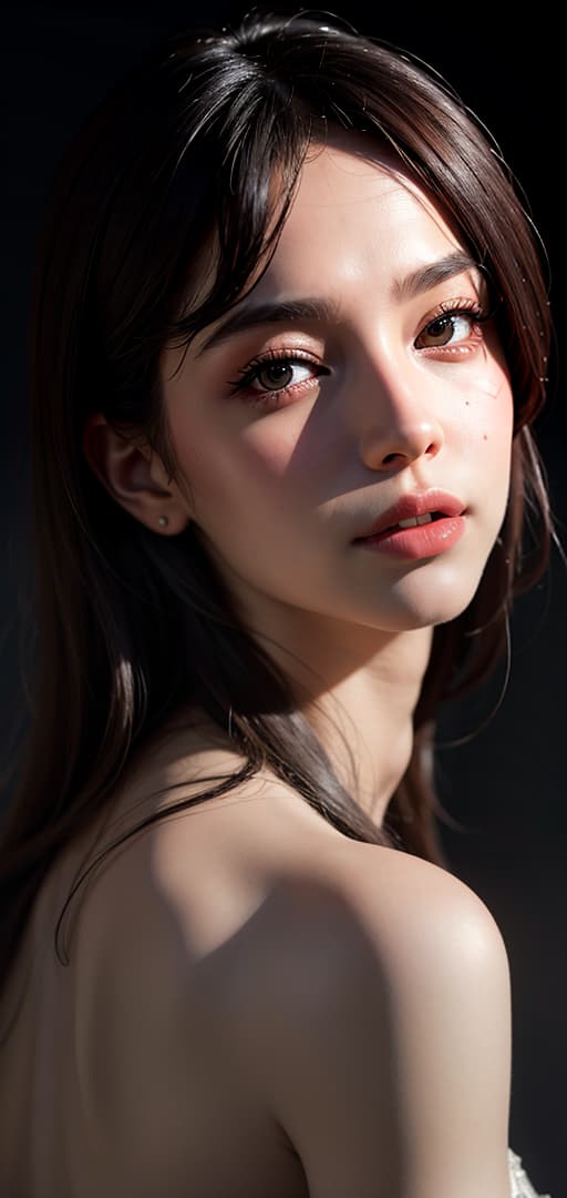  Best quality, masterpiece, ultra high res, (photorealistic:1.4), raw photo, (detail face:1.3), (realistic skin), deep shadow, dramatic lighting, pretty, elegant, feminine, graceful, charming, attractive, stylish, sophisticated, alluring, radiant, stunning, lovely, glamorous, enchanting, chic, fashionable, poised, delicate, captivating, exquisite, deep shadow, dramatic lighting, portrait, portrait size, unedited, symmetrical balance