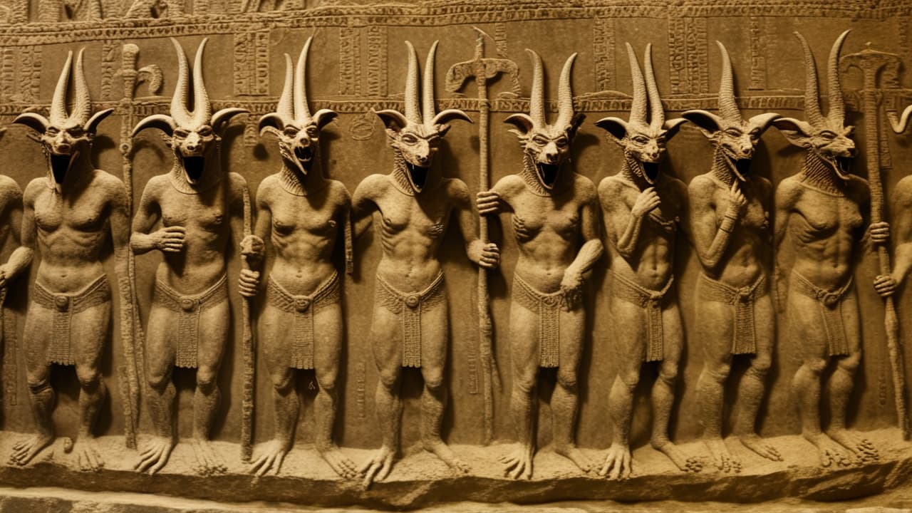  sumerian devils in hell