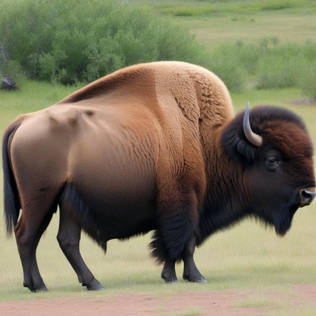  Bison on Wrangel Island