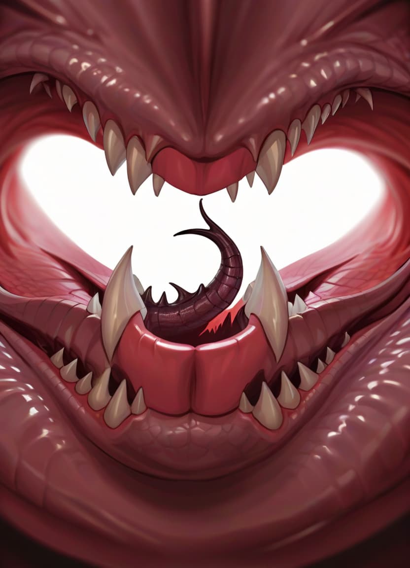  dragon mouth from the inside