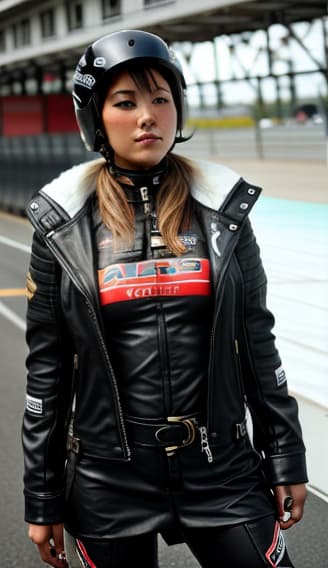  race girl, biker girl