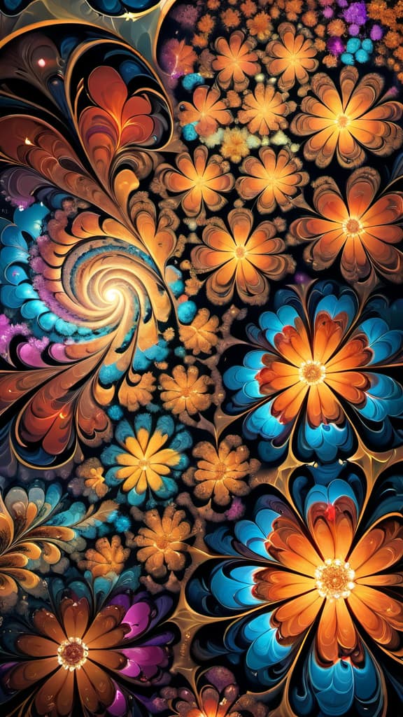  1,(masterpiece, top quality, best quality, official art, beautiful and beautiful aesthetic:1.2),(1),extreme detailed,flowers,(fractal art:1.3),colorful,highest detailed