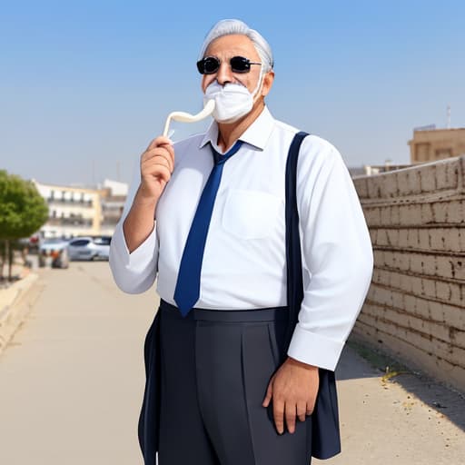  A man who in his 60s ends and got a suit and got a white almond moustache he will be not skınny but not overweight and he will be turkısh，