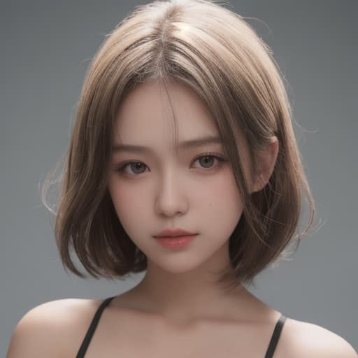  girl, best quality, solo, headshot, simple background