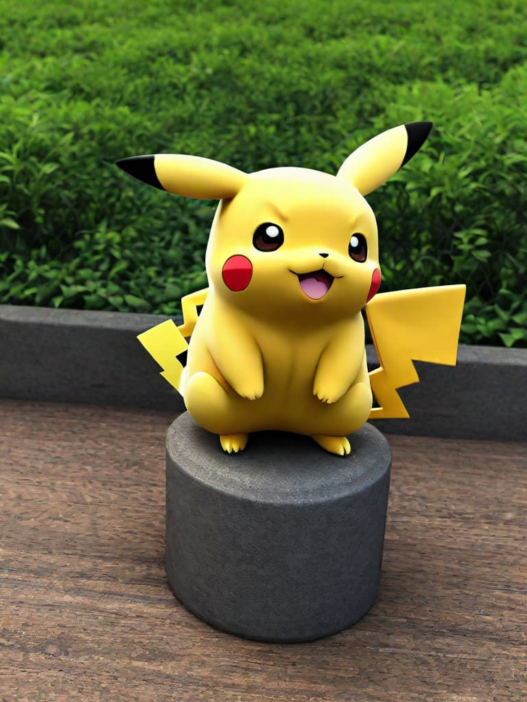  ultra realistic anime pokemon pikachu with girl body