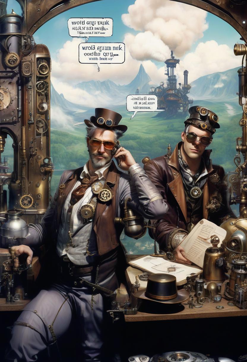  steam punk, world guy