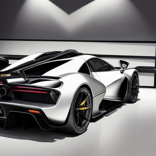  A Highly detailed hypercar