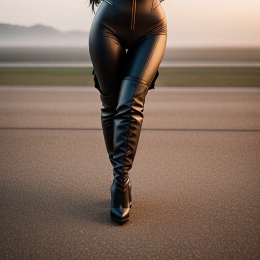  daring beautiful cosplay woman with long black hair dressed as catwoman with ripped costume kneeling in long high heeled boots, soft focus, depth of field, 8k photo, hdr, professional lighting, taken with canon eos r5, 75mm lens hyperrealistic, full body, detailed clothing, highly detailed, cinematic lighting, stunningly beautiful, intricate, sharp focus, f/1. 8, 85mm, (centered image composition), (professionally color graded), ((bright soft diffused light)), volumetric fog, trending on instagram, trending on tumblr, HDR 4K, 8K