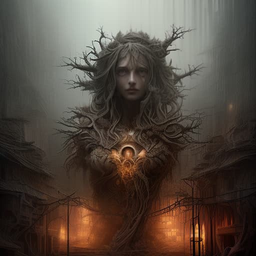  (dark shot:1.4), 80mm, cannabis goddess by carne griffiths, sf, intricate artwork masterpiece, ominous, matte painting movie poster, golden ratio, trending on cgsociety, intricate, epic, trending on artstation, by artgerm, h. r. giger and beksinski, highly detailed, ultra high quality model, (dark shot:1.17), epic realistic, faded, ((neutral colors)), art, (hdr:1.5), (muted colors:1.2), hyperdetailed, (artstation:1.5), cinematic, warm lights, dramatic light, soft light, sharp, exposure blend, medium shot, bokeh, (hdr:1.4), high contrast, (cinematic, teal and orange:0.85), (muted colors, dim colors, soothing tones:1.3), low saturation, (hyperdetailed:1.2), (noir:0.4)