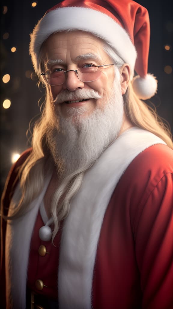  1, 2 old, young, ((beautiful russian as Santa Claus)), ravishing, smiling, looking hot, beautiful face, 8k, hyperrealistic, full body, detailed clothing, highly detailed, cinematic lighting, stunningly beautiful, intricate, sharp focus, f/1. 8, 85mm, (centered image composition), (professionally color graded), ((bright soft diffused light)), volumetric fog, trending on instagram, trending on tumblr, HDR 4K, 8K