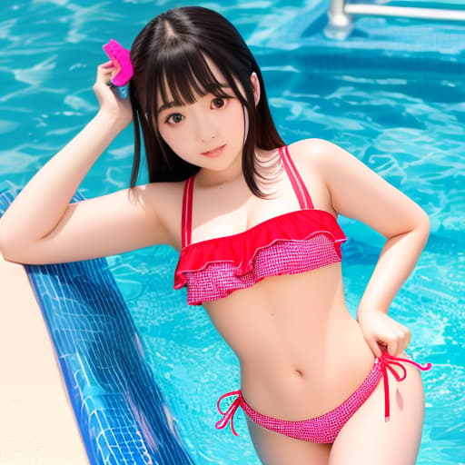  Kanna Hashimoto in a swimsuit Woman