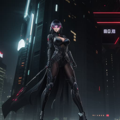  , , , full body, , cyberpunk augmentation, cyberware, cyborg, carbon fiber, chrome, implants, metal skull, , , , , bloody, cyber plate armor, dark atmosphere, dark night, scars, (disheveled hair:1.1), black eyeshadow, beautiful detailed glow, detailed, Cinematic light, intricate detail, highres, rounded eyes, detailed facial features, high detail, sharp focus, smooth, aesthetic, extremely detailed, insanely detailed and intricate dark industrial factory background, slim body,, , ly , stylish pose, <lora:add_detail:0.4> <lora:epi_noiseoffset2:0.4> <lora:hairdetailer:0.6> <lora:more_details:0.3> <lora:add-detail-xl:1.2> <lora:DetailedEyes_V3:1.2> <lora:sd_xl_offset_e