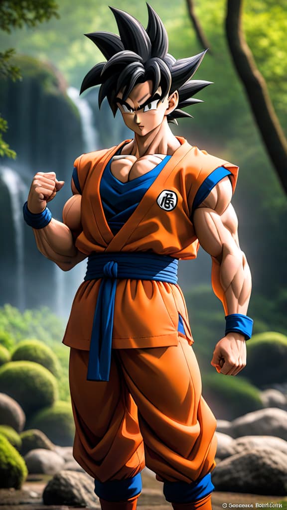  yamcha training intensely with master roshi, goku, and krillin from dragon ball anime art hyperrealistic, full body, detailed clothing, highly detailed, cinematic lighting, stunningly beautiful, intricate, sharp focus, f/1. 8, 85mm, (centered image composition), (professionally color graded), ((bright soft diffused light)), volumetric fog, trending on instagram, trending on tumblr, HDR 4K, 8K