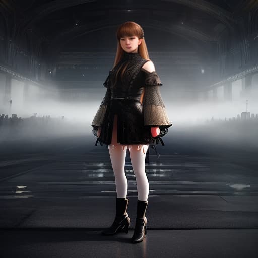  little girl standing hyperrealistic, full body, detailed clothing, highly detailed, cinematic lighting, stunningly beautiful, intricate, sharp focus, f/1. 8, 85mm, (centered image composition), (professionally color graded), ((bright soft diffused light)), volumetric fog, trending on instagram, trending on tumblr, HDR 4K, 8K