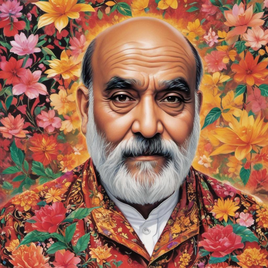  neem karoli baba, profile image style